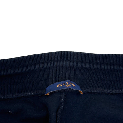 LOUIS VUITTON STAPLES EDITION SWEATPANTS BLACK XXL | XXL, Black