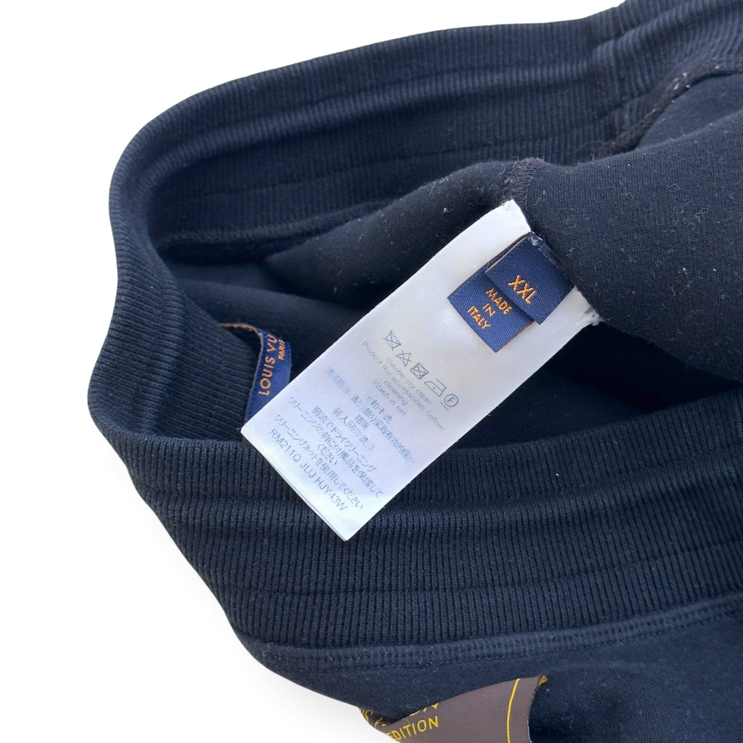 LOUIS VUITTON STAPLES EDITION SWEATPANTS BLACK XXL | XXL, Black