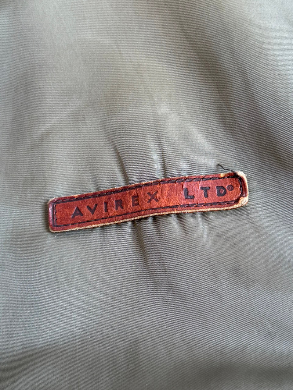 Avirex USA Reversible Spellout Bomber Jacket