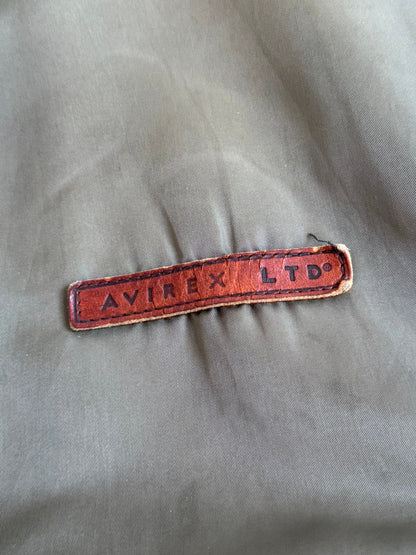 Avirex USA Reversible Spellout Bomber Jacket