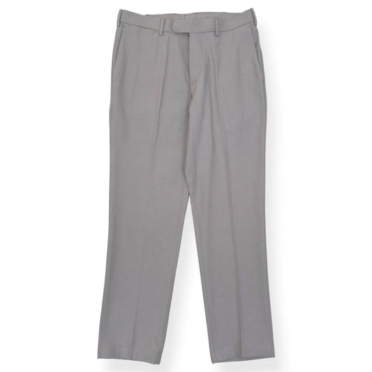 THOM SWEENEY COTTON BLEND TROUSERS LIGHT GREY 50 / M | Medium, Grey