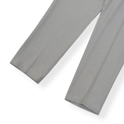THOM SWEENEY COTTON BLEND TROUSERS LIGHT GREY 50 / M | Medium, Grey