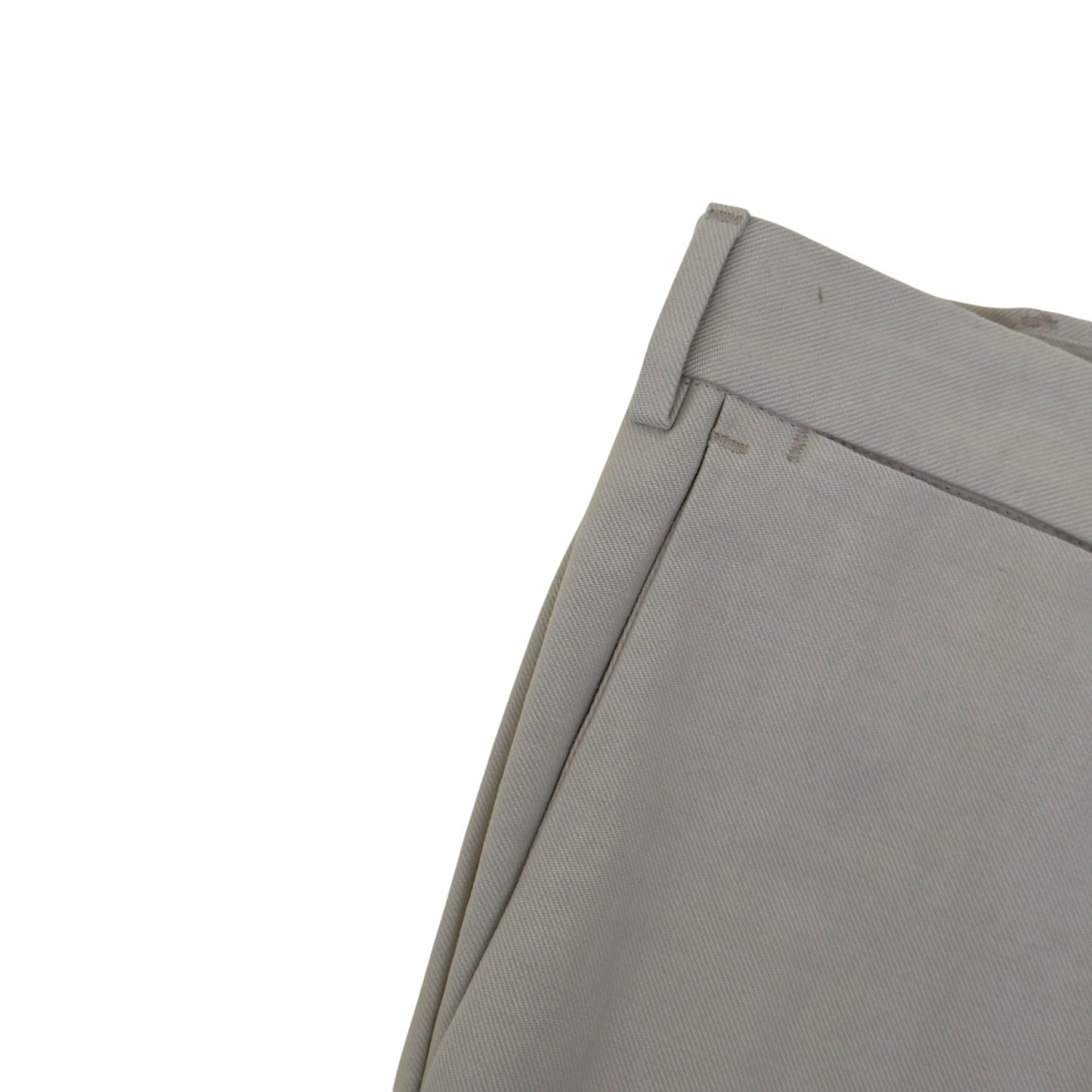 THOM SWEENEY COTTON BLEND TROUSERS LIGHT GREY 50 / M | Medium, Grey