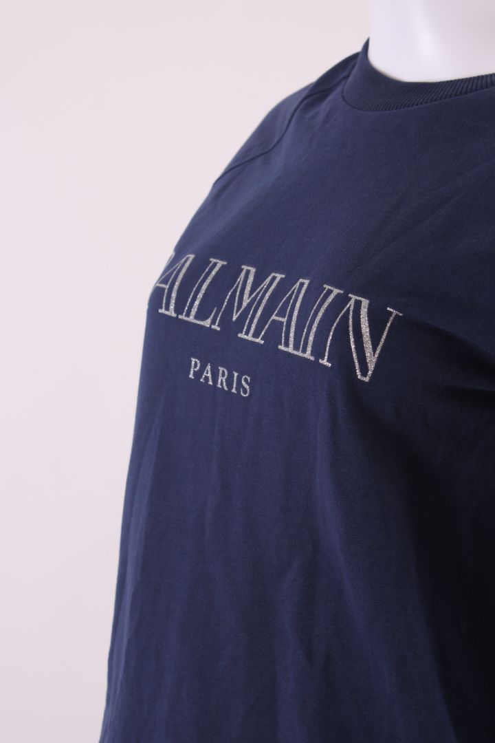 Balmain Logo Sweatshirt Navy 8 | Default Title, Navy