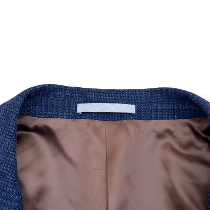 BRUNELLO CUCINELLI WOOL LINEN SUIT BLUE 52 / 54 / XL | XL, Blue
