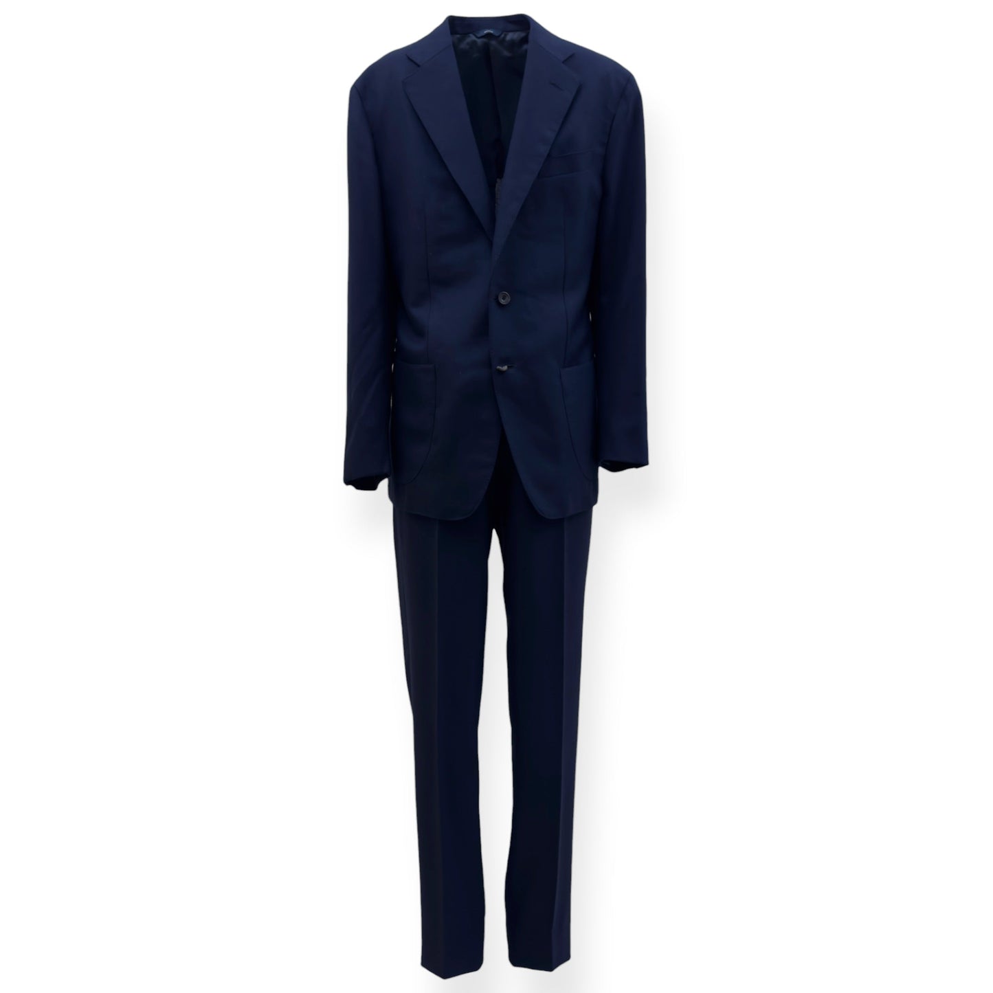 THOM SWEENEY WOOL SUIT NAVY 54 / XL | XL, Navy