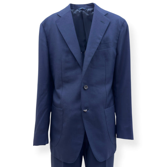 THOM SWEENEY WOOL SUIT NAVY 54 / XL | XL, Navy