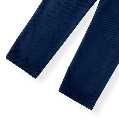 THOM SWEENEY CORDUROY  COTTON BLEND TROUSERS NAVY 50 / M | Medium, Navy