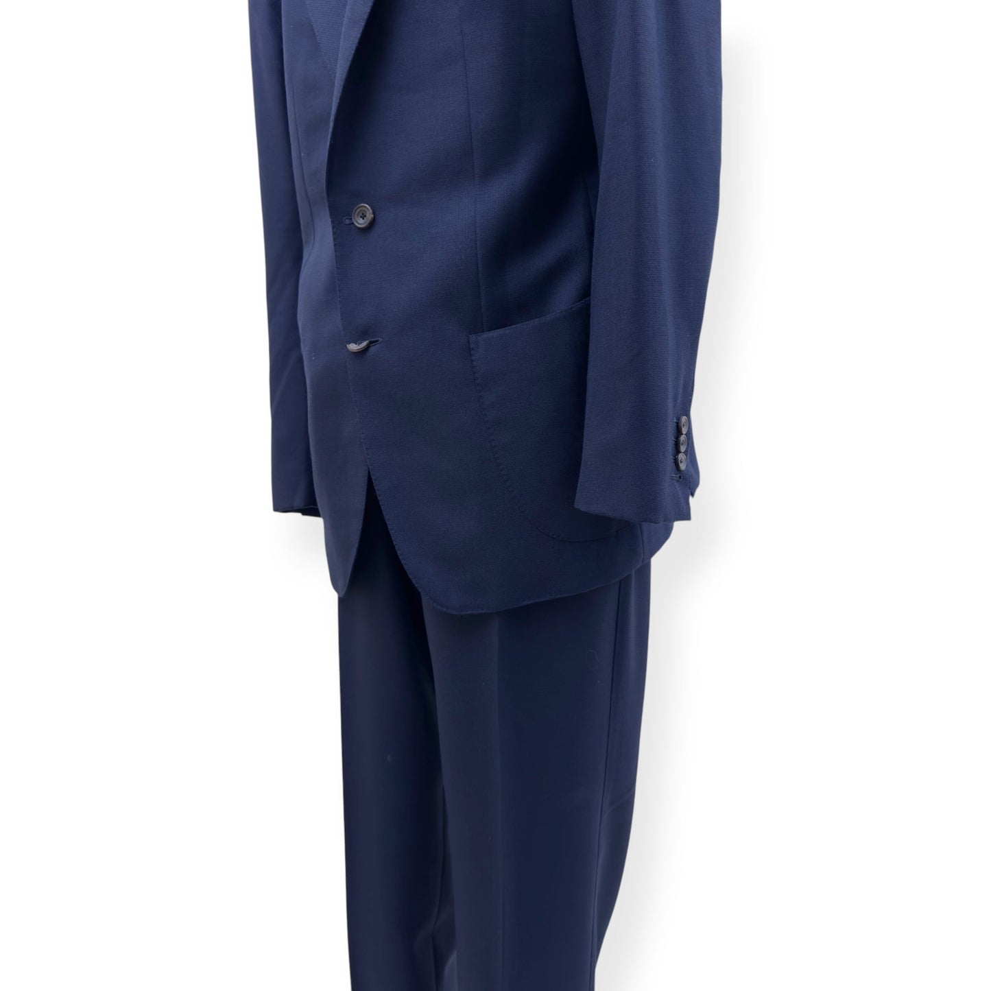 THOM SWEENEY WOOL SUIT NAVY 54 / XL | XL, Navy