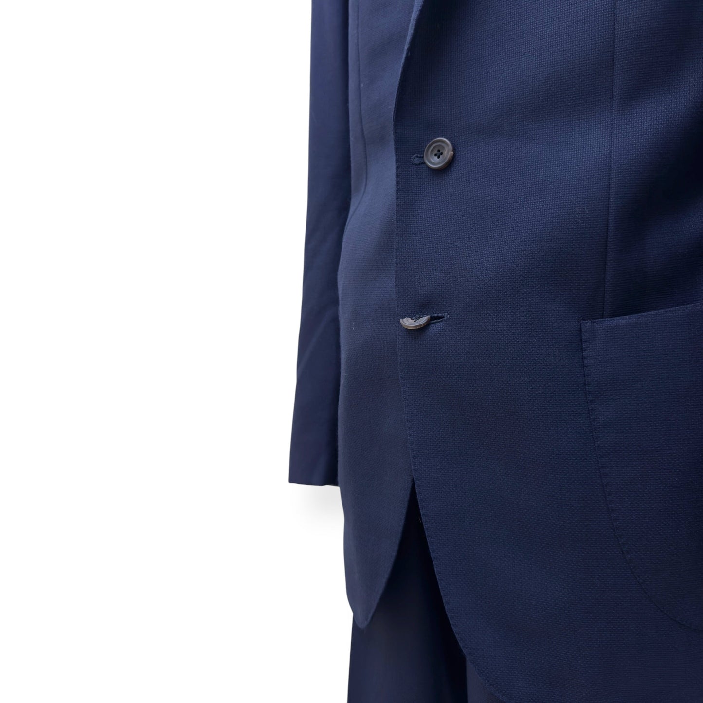 THOM SWEENEY WOOL SUIT NAVY 54 / XL | XL, Navy