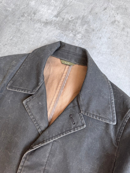 Yohji Yamamoto A.A.R Distressed Denim Blazer