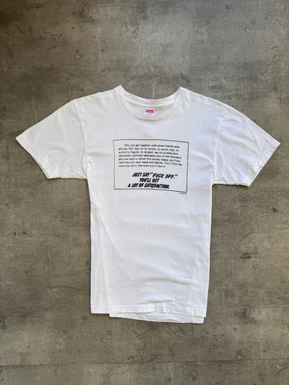 F/W 2016 Supreme 'Just Say No' Graphic Tee