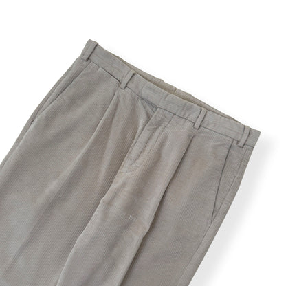THOM SWEENEY CORDUROY COTTON BLEND TROUSERS CREAM 48 / S | Small, Cream