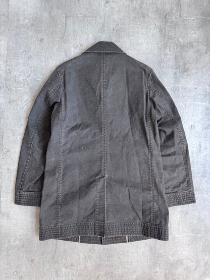 Yohji Yamamoto A.A.R Distressed Denim Blazer