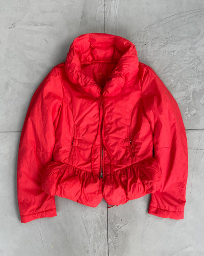 MARITHE FRANCOIS GIRBAUD MFG RED PUFFER JACKET - M | Medium, Black