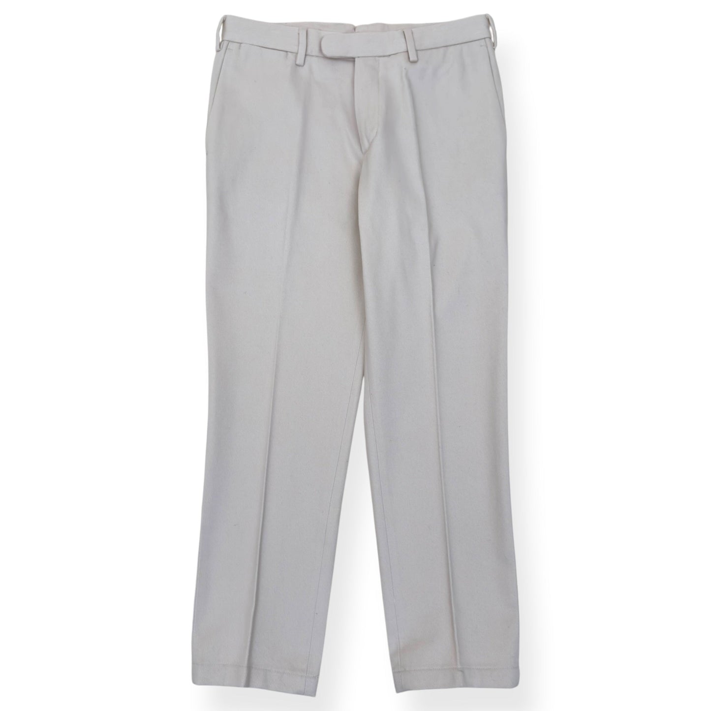 THOM SWEENEY COTTON TROUSERS CREAM 50 / M | Medium, Cream