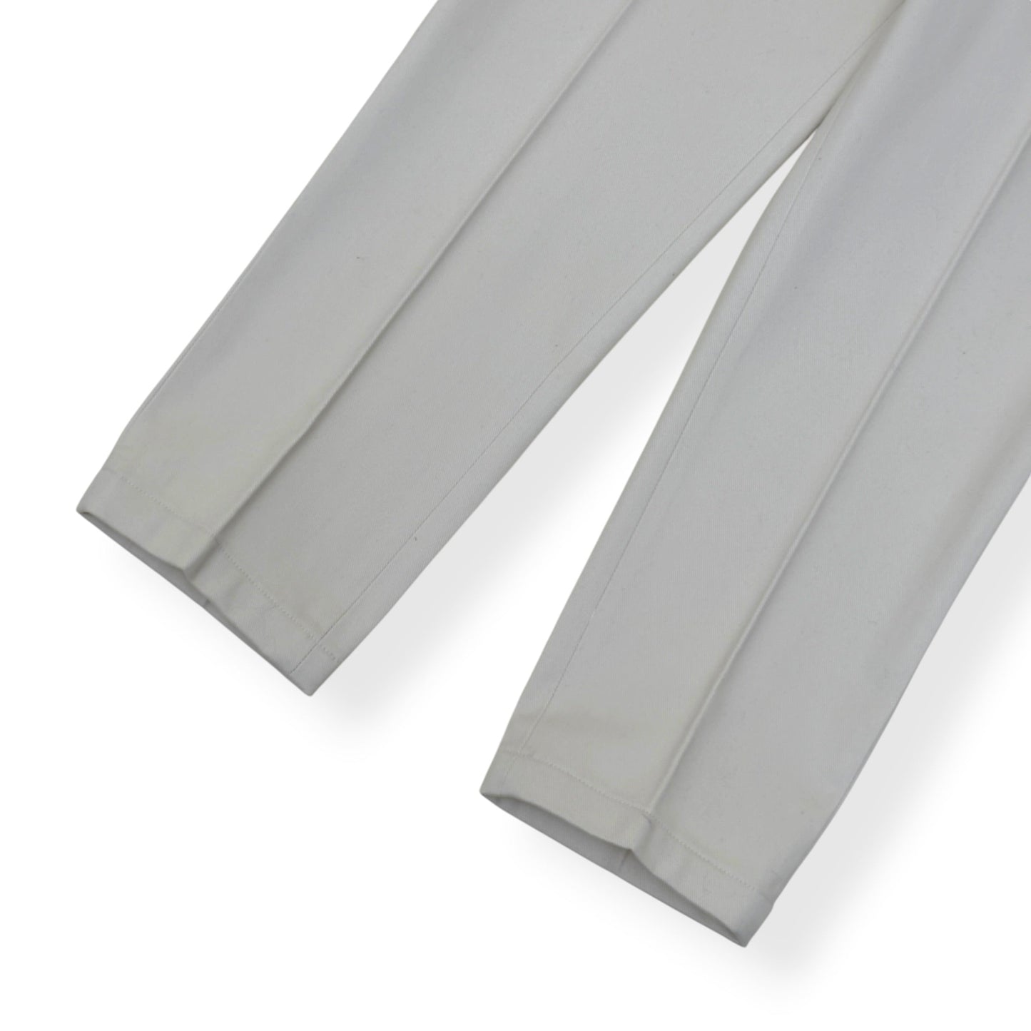 THOM SWEENEY COTTON TROUSERS CREAM 50 / M | Medium, Cream
