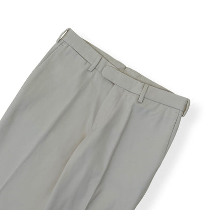 THOM SWEENEY COTTON TROUSERS CREAM 50 / M | Medium, Cream