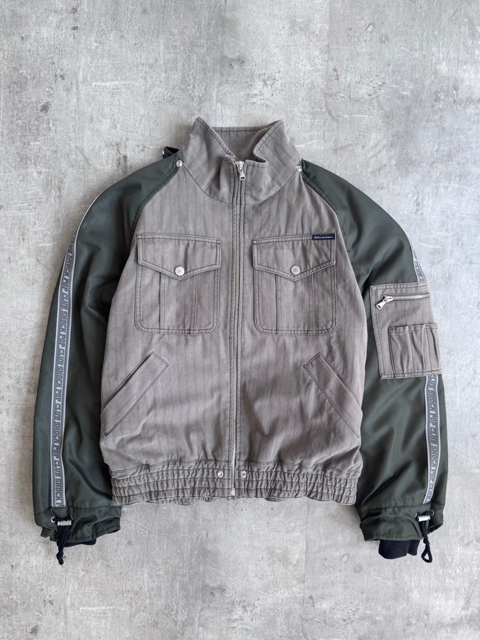 D&G Shock Pop Club Bomber Hybrid Utility Jacket