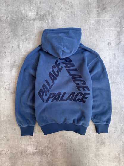 Palace Polartec Slate Blue Hooded Fleece