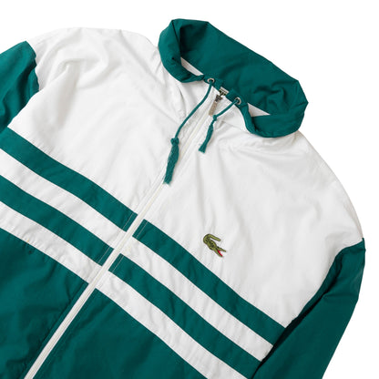 Lacoste Green Striped Trackuit