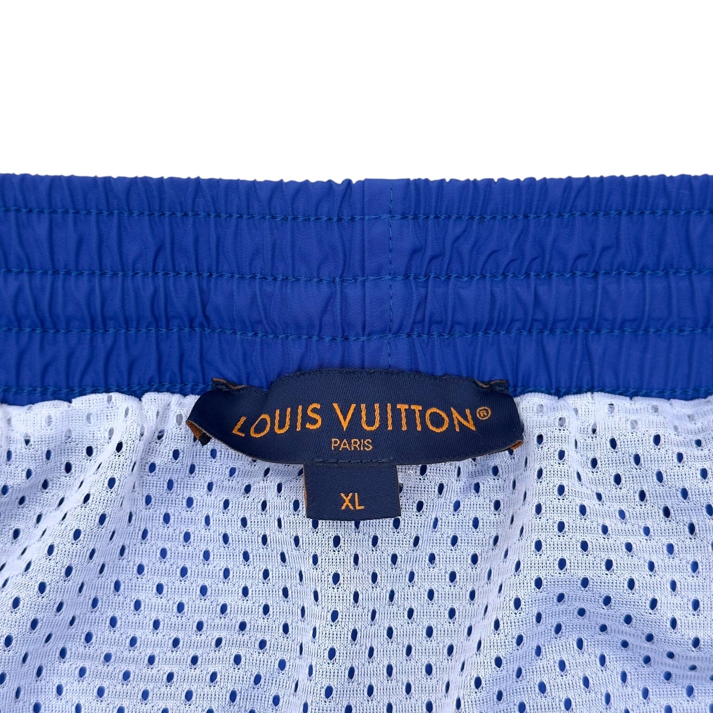 LOUIS VUITTON MONOGRAM SWIM SHORTS BLUE XL | XL, Blue