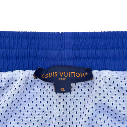 LOUIS VUITTON MONOGRAM SWIM SHORTS BLUE XL | XL, Blue