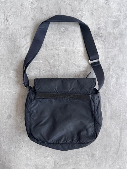 Prada Tessuto Black Nylon Shoulder Bag