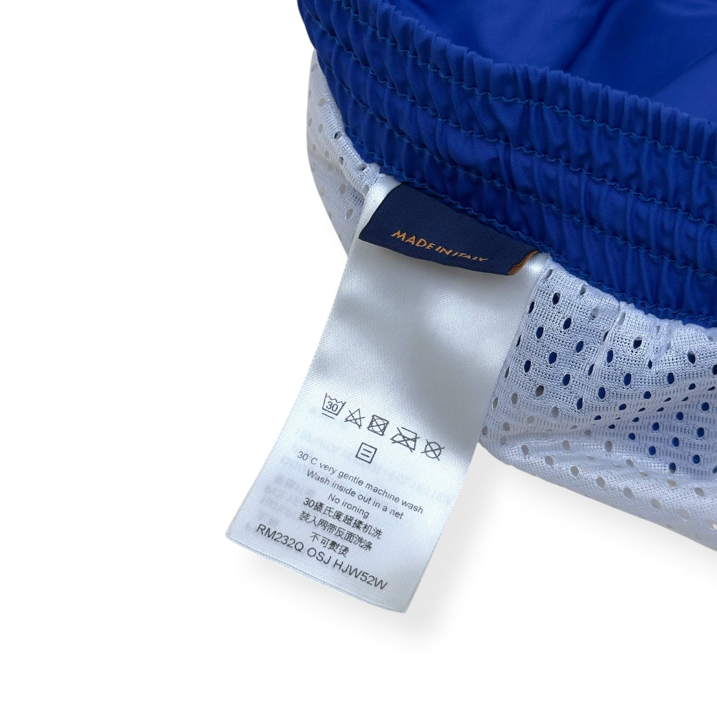 LOUIS VUITTON MONOGRAM SWIM SHORTS BLUE XL | XL, Blue