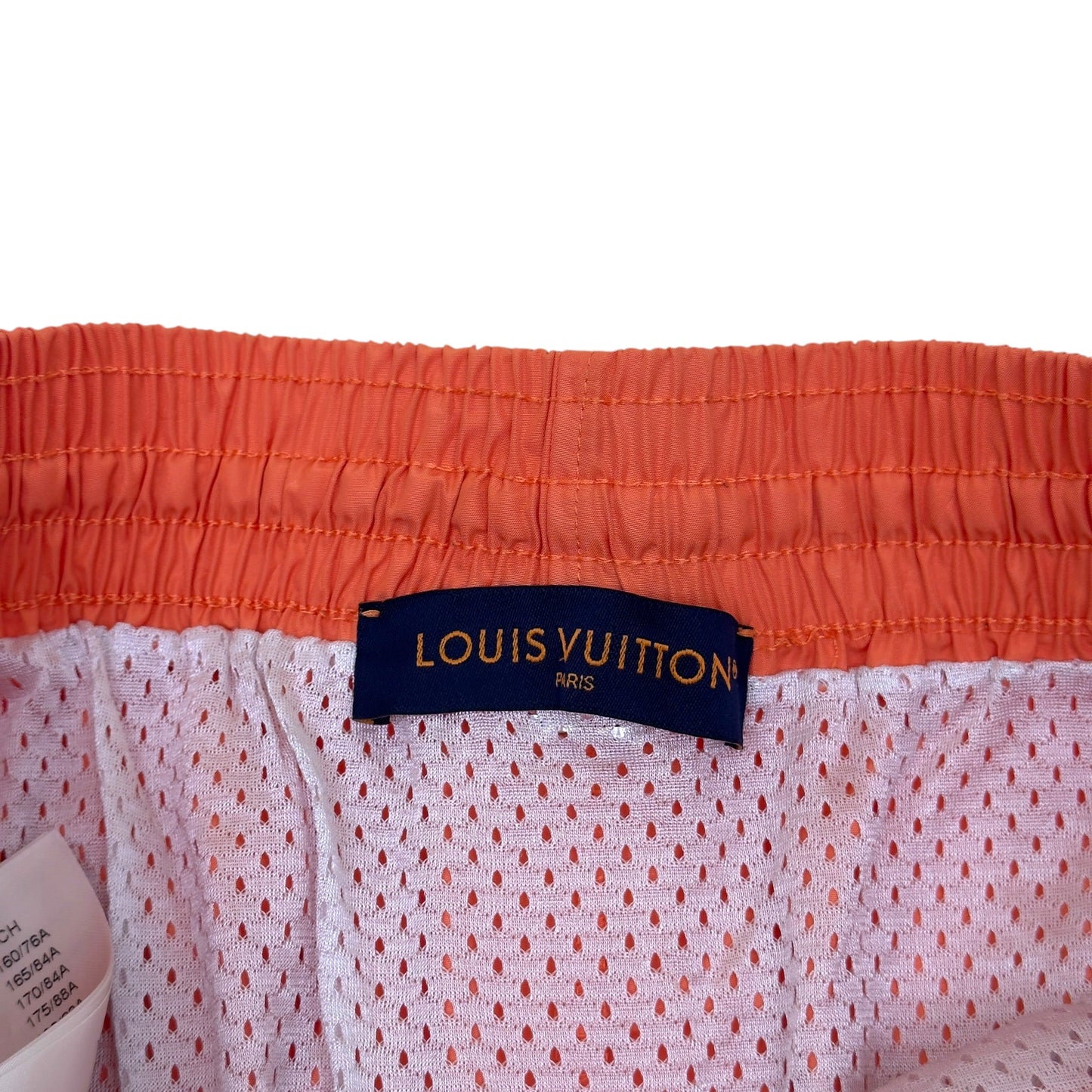 LOUIS VUITTON MONOGRAM SWIM SHORTS ORANGE XL | XL, Orange