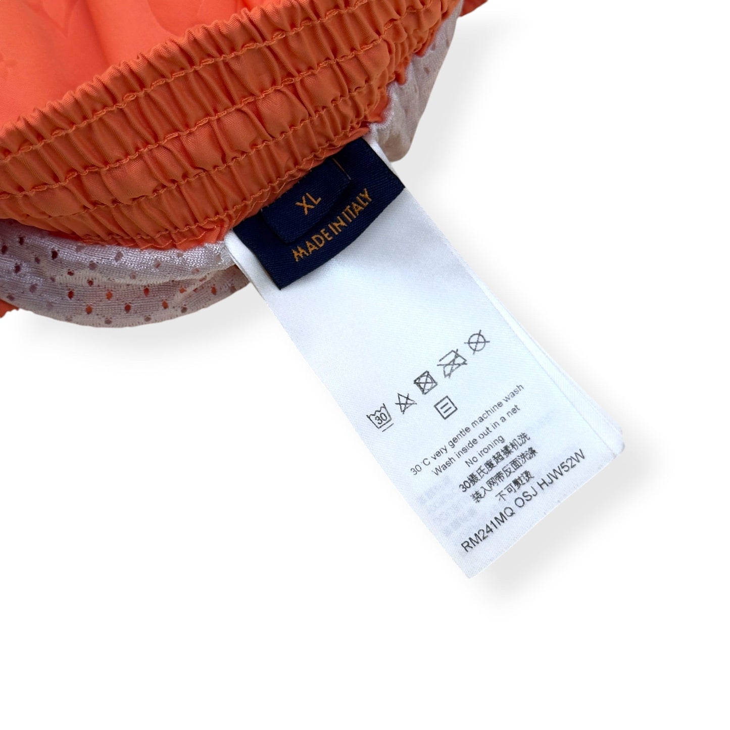 LOUIS VUITTON MONOGRAM SWIM SHORTS ORANGE XL | XL, Orange