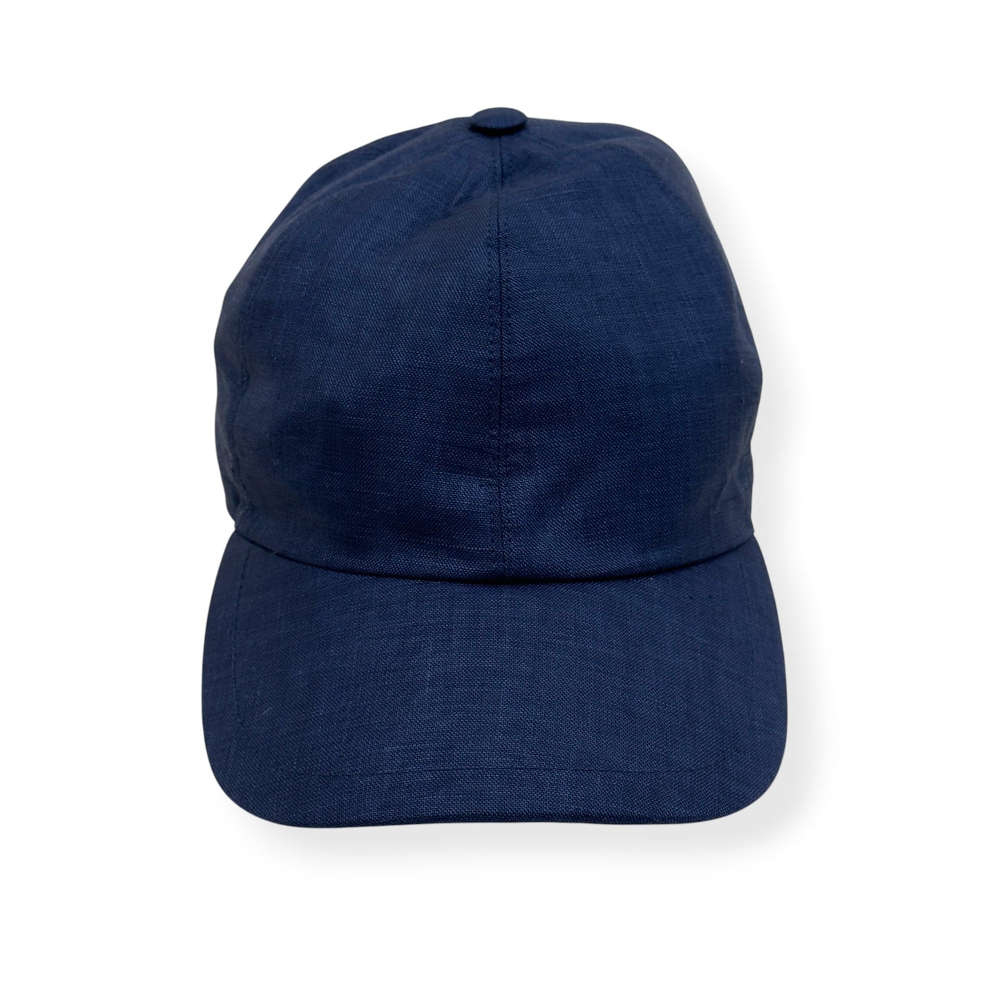THOM SWEENEY LINEN WOOL BASEBALL CAP NAVY O/S | O/S, Navy