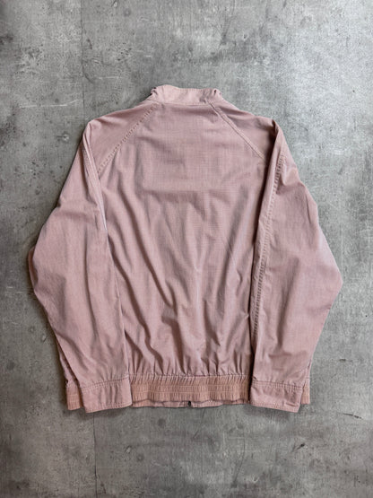 Christian Dior Nylon Orange Check Lighweight Bomber Jacket