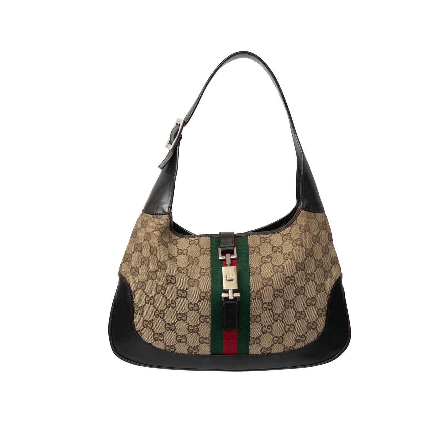 Gucci Supreme GG Canvas Jackie Shoulder Bag