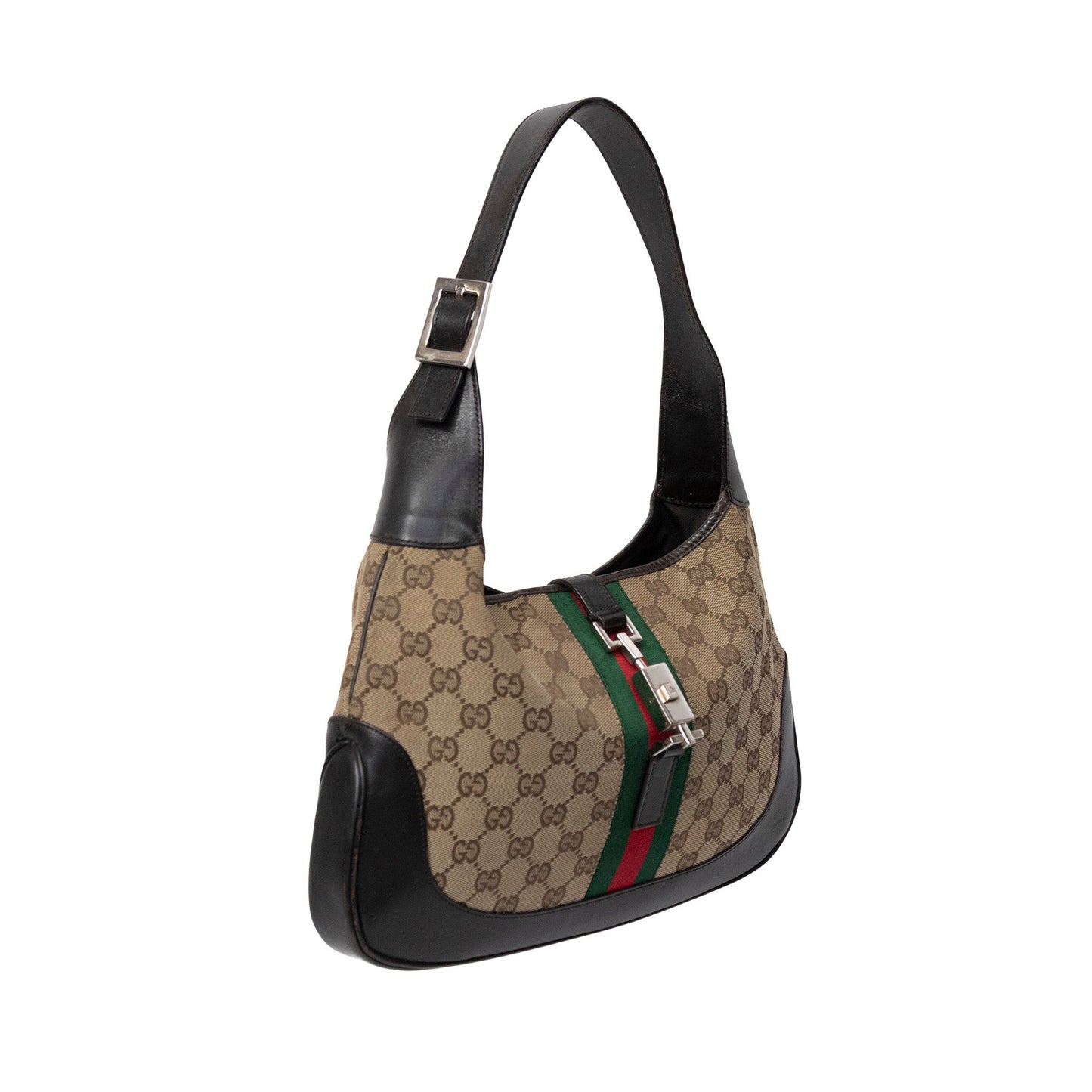 Gucci Supreme GG Canvas Jackie Shoulder Bag