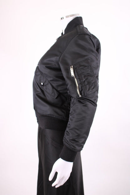 Black Saint Laurent Bomber Jacket, S | Default Title, Black