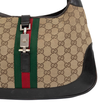 Gucci Supreme GG Canvas Jackie Shoulder Bag