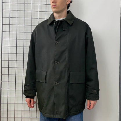 C.P. Company Forest Green AW96 Wool & Nylon Overcoat | XXX-Large, Green