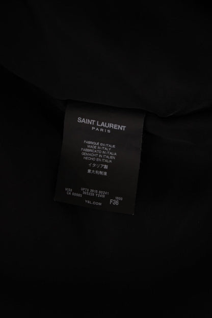 Black Saint Laurent Bomber Jacket, S | Default Title, Black