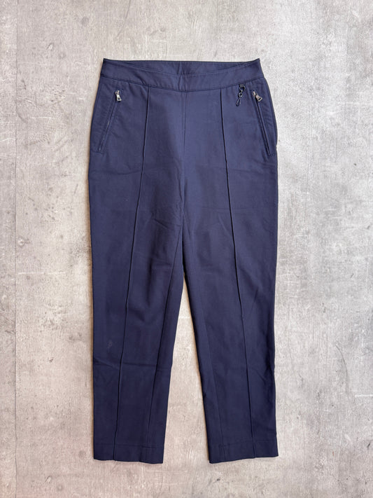 Prada Navy Stretch Capri's