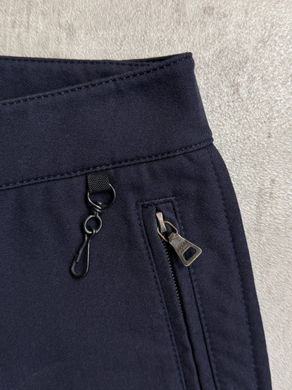 Prada Navy Stretch Capri's