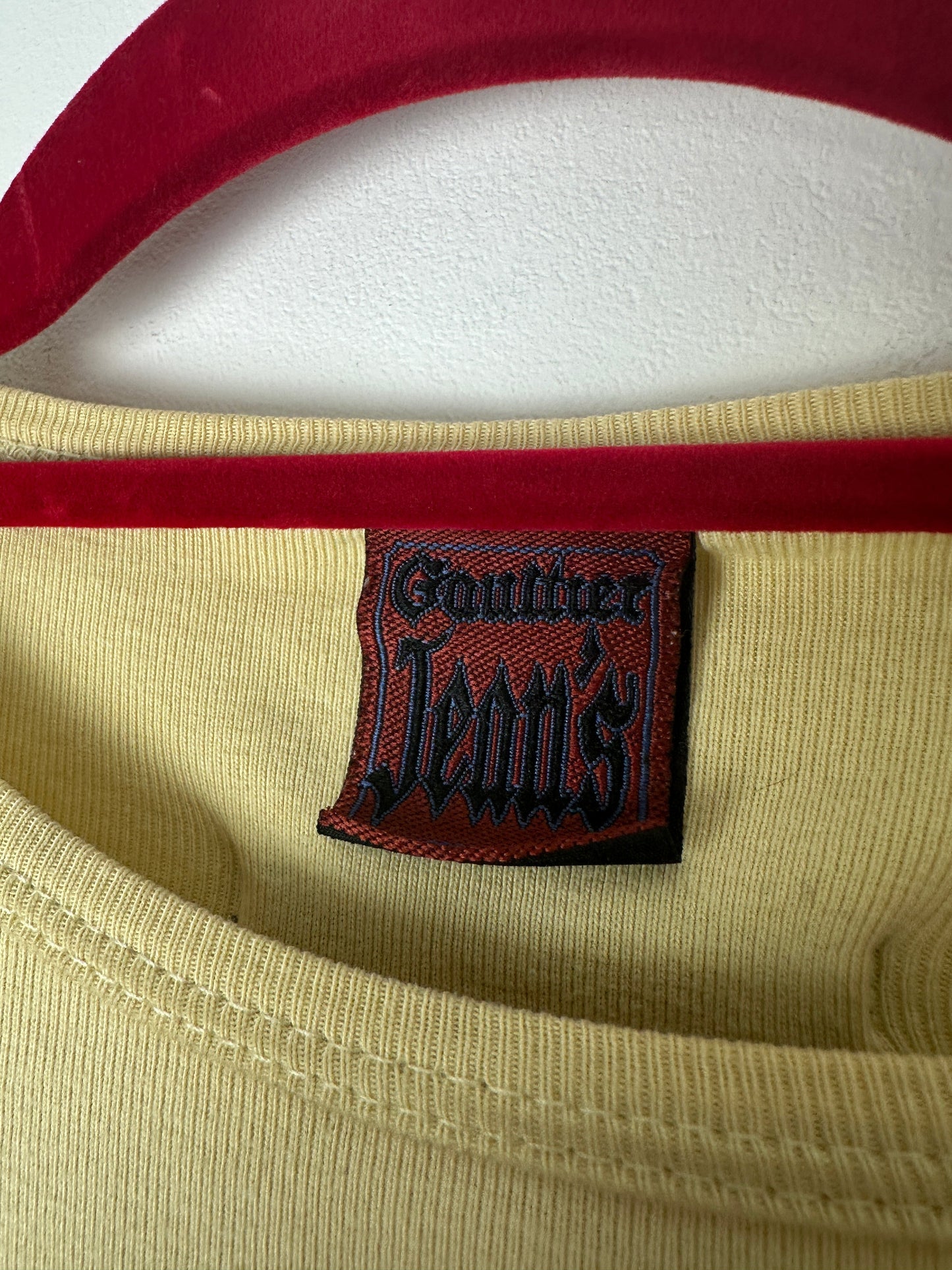 JEAN PAUL GAULTIER JEANS SHIVA BEIGE T-SHIRT | Medium, Beige