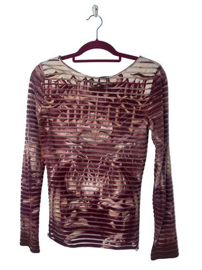 Red Top With A Demon Print on A Red Hanger