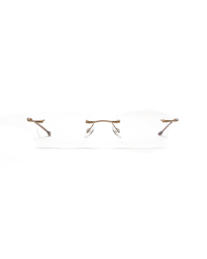 Krizia rimless optical frame | O/S, Gold