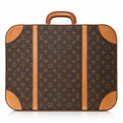 1980s Louis Vuitton Monogram Stratos 50 Suitcase | O/S, Brown