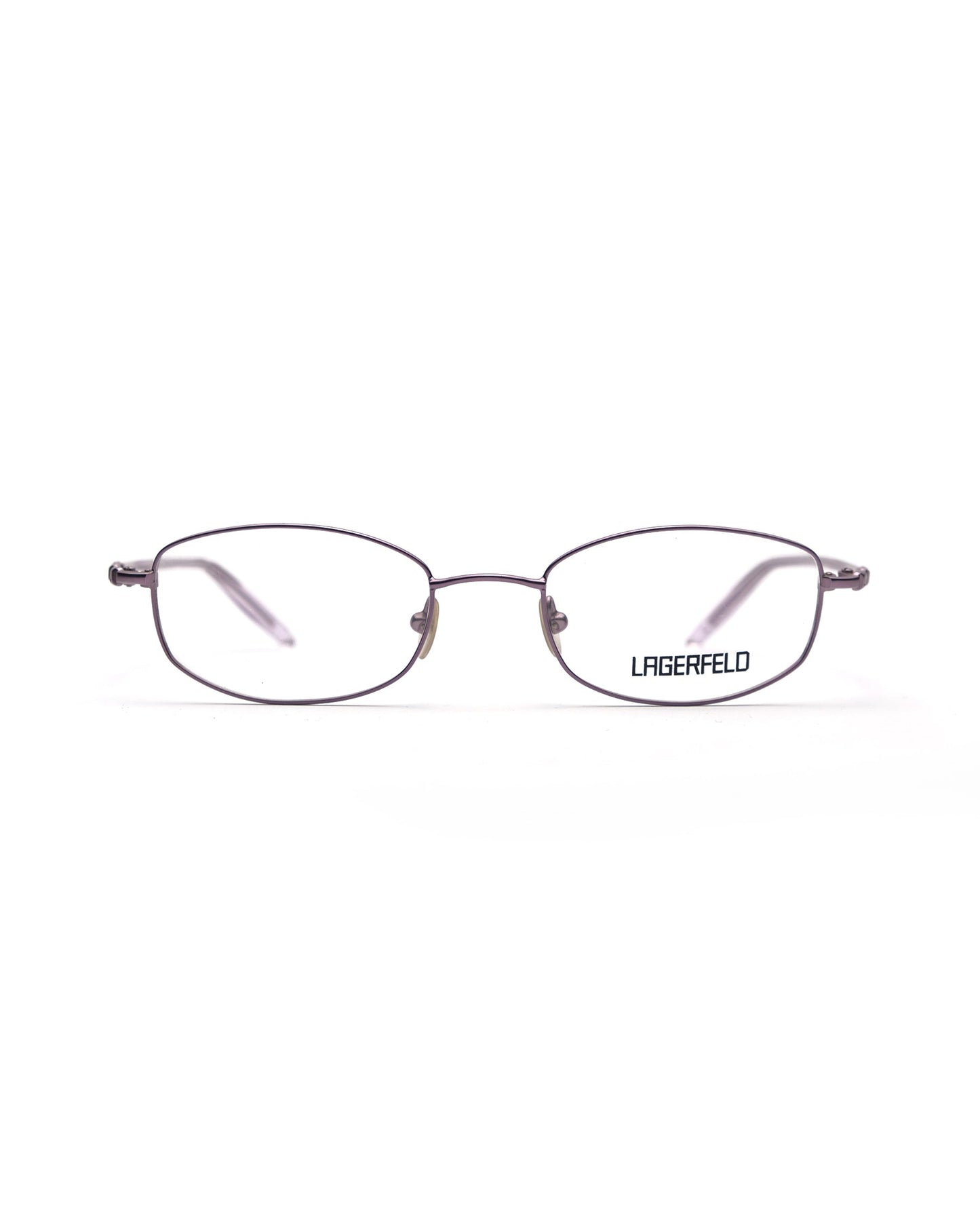 Lagerfeld optical frame | O/S, Plum