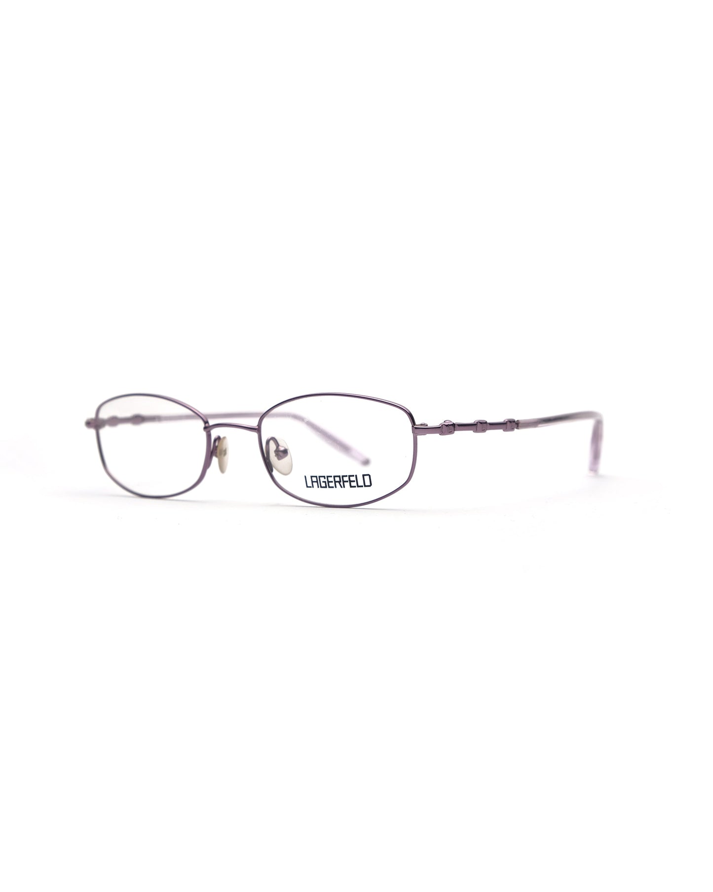 Lagerfeld optical frame | O/S, Plum