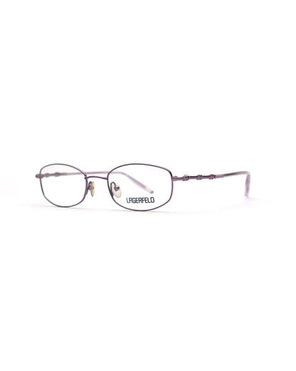 Lagerfeld optical frame | O/S, Plum