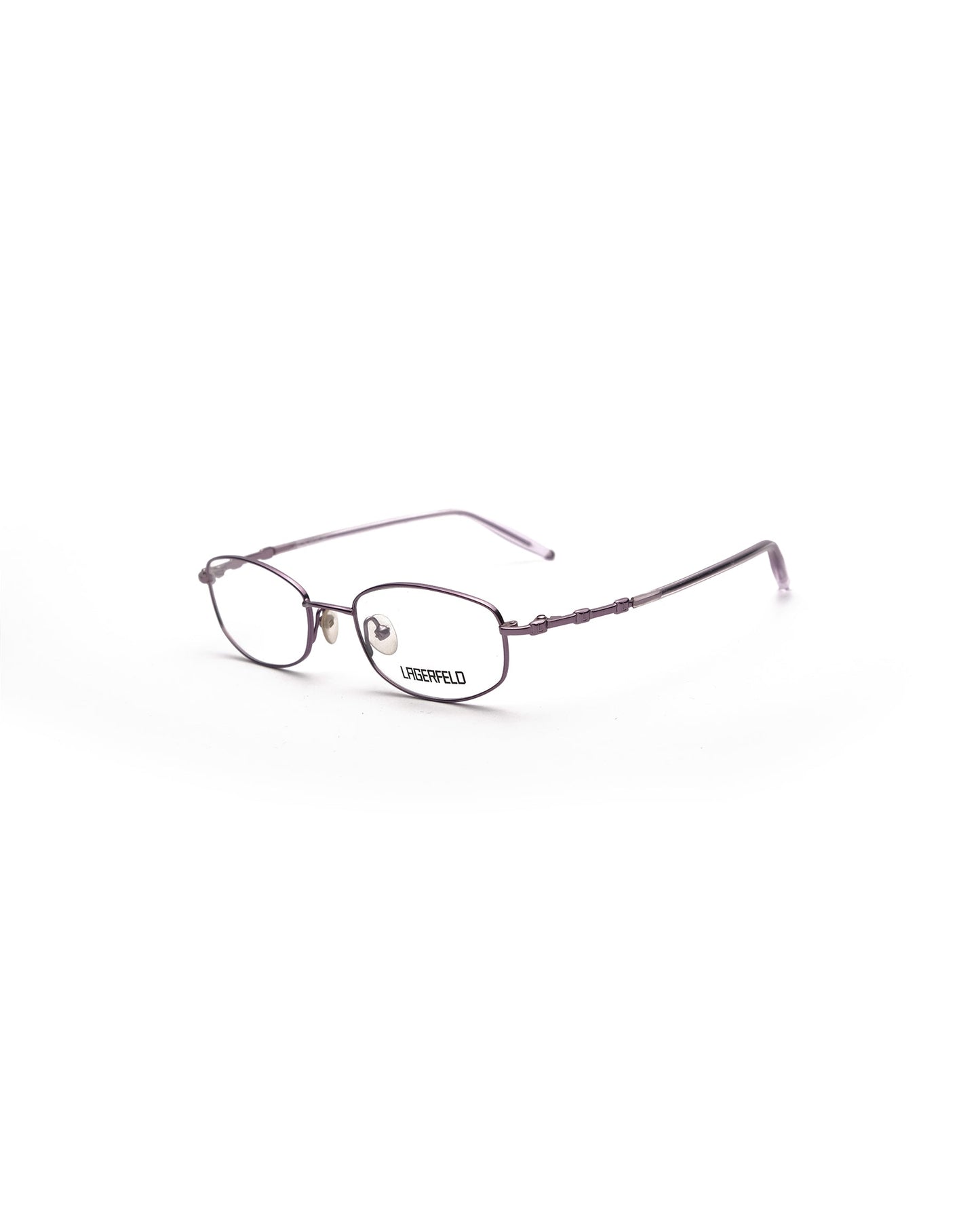 Lagerfeld optical frame | O/S, Plum