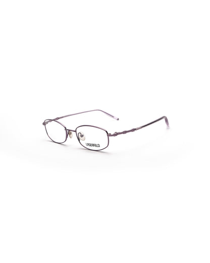 Lagerfeld optical frame | O/S, Plum